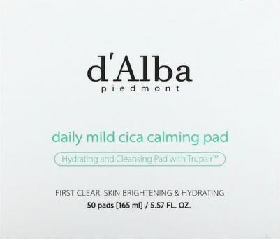 Диски для эксфолиации Пэды для лица Daily Mild Cica Calming Pad 165.0 – фото 7