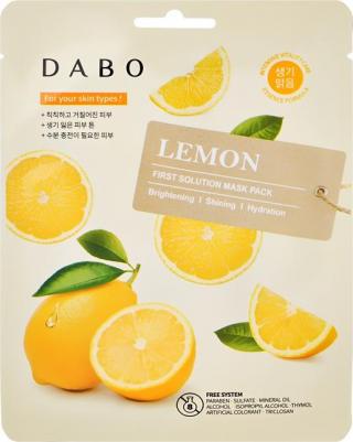 Маска тканевая для лица с экстрактом лимона 23 г – фото 3