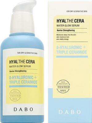 Сыворотка для лица с гиалуроновой кислотой и керамидами Hyalthecera Water Glow Serum – фото 2