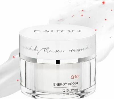 Крем для лица с Q10 гранулами антивозрастной для стимуляции клеточной энергии, разглаживания морщин 50 мл