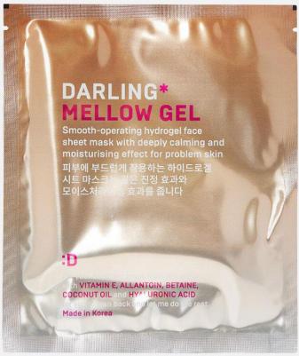 Маска-желе для проблемной кожи, Mellow gel smoothe-operating hydrogel mask 1 шт