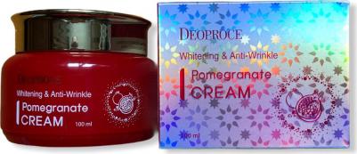 Крем для лица антивозрастной Whitening And Anti-Wrinkle Pomegranate Cream 100ml – фото 2