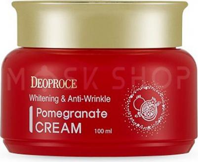 Крем для лица антивозрастной Whitening And Anti-Wrinkle Pomegranate Cream 100ml – фото 9