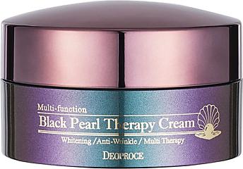 Крем для лица с черным жемчугом антивозрастной Black Pearl Therapy Cream – фото 5