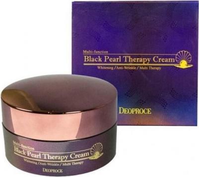 Крем для лица с черным жемчугом антивозрастной Black Pearl Therapy Cream – фото 8