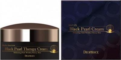 Крем для лица с черным жемчугом антивозрастной Black Pearl Therapy Cream – фото 10