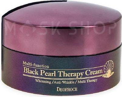 Крем для лица с черным жемчугом антивозрастной Black Pearl Therapy Cream – фото 13