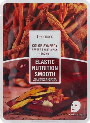 Маска Color Synergy Effect Sheet Mask (Brown)