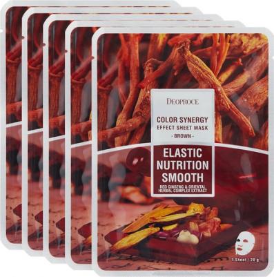 Маска Color Synergy Effect Sheet Mask (Brown) – фото 7