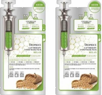 Маска Lap Therapy Ampoule Mask Pack Placenta Soothing (25 г) – фото 3