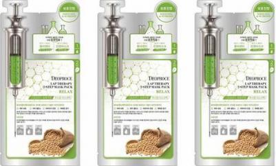 Маска Lap Therapy Ampoule Mask Pack Placenta Soothing (25 г) – фото 6