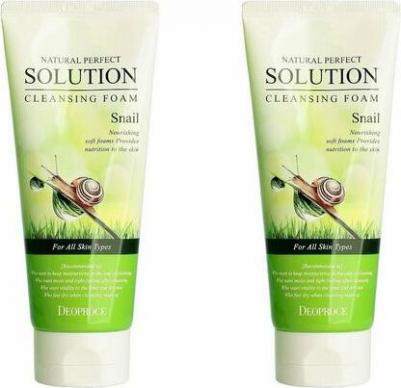 Пенка Natural Perfect Solution Cleansing Foam Snail (170 г) – фото 1
