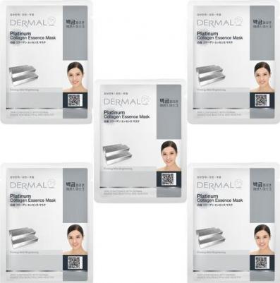 Тканевая маска для лица Platinum Collagen Essence Mask, 23 гр – фото 3