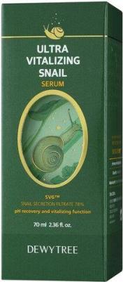 Сыворотка для лица ULTRA VITALIZING с экстрактом секрета улитки 70 мл – фото 4