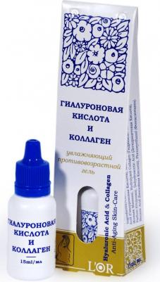 Гиалуроновая кислота и Коллаген, 15 мл