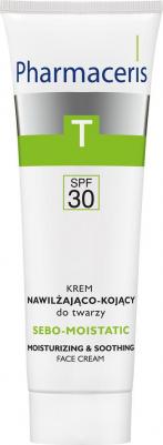Фармацэрис Т крем для лица увлажняюще-смягчающий SPF 30 Себо-моистатик 50мл
