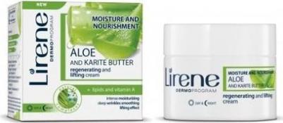 Лирен крем для лица регенерирующий с эффектом лифтинга алоэ 50мл – фото 1