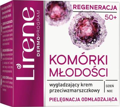 Лирен крем разглаживающий против морщин с гиалуроновой кислотой день ночь 50+ 50мл