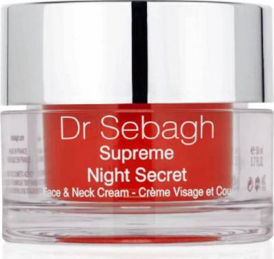 Крем для бюста Крем ночной восстанавливающий для лица, шеи и области декольте глубокого действия Секрет ночи Supreme Night Secret – фото 1