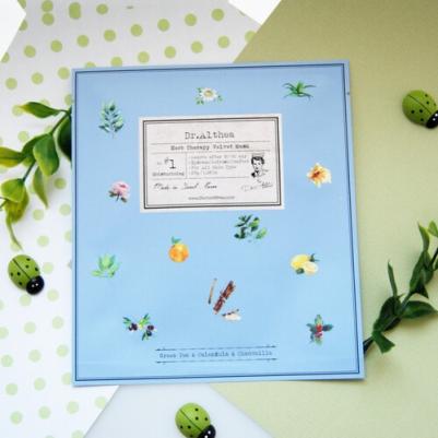 ~Питательная тканевая маска с растительными экстрактами~Herb Therapy Velvet Mask – фото 1