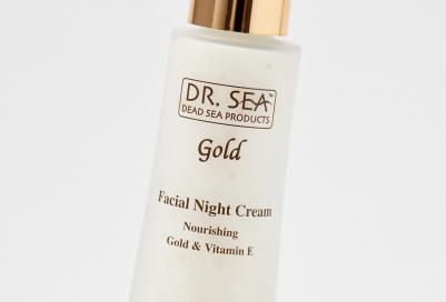 Ночной крем для лица с золотом и витамином Е восстанавливающий упругость и эластичность кожи – фото 7