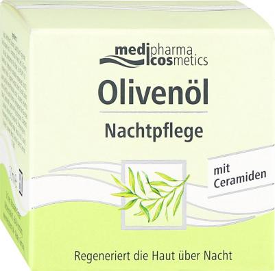 Медифарма косметикс olivenol крем для лица ночной банка 50мл – фото 1