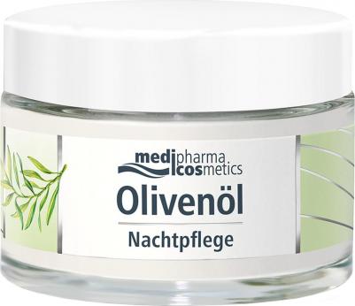 Медифарма косметикс olivenol крем для лица ночной банка 50мл – фото 3