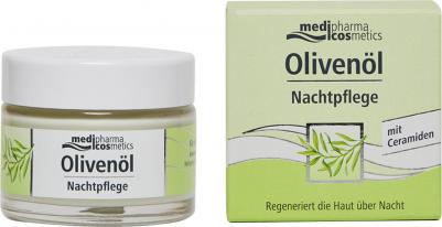 Медифарма косметикс olivenol крем для лица ночной банка 50мл – фото 10