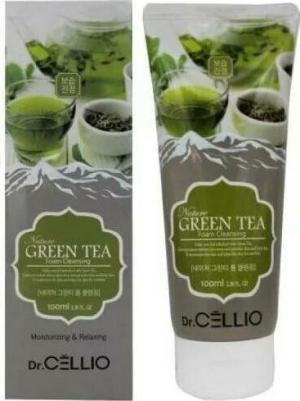 Пенка для умывания лица Green Tea с экстрактом зеленого чая очищающая 100 мл – фото 3