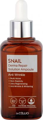 Snail Derma Repair Solution Ampoule, 50 мл