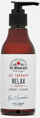 Dr.Minerals. Натуральное массажное масло RELAX, с экстрактами Пихты сибирской, апельсина и мяты перечной