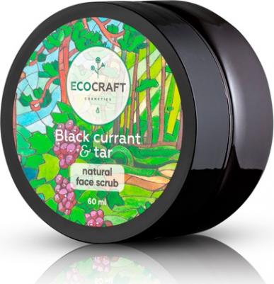 Скраб для лица Черная смородина и смола 60 мл – фото 1
