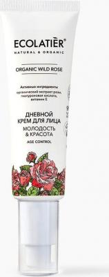 Дневной крем для лица "Organic Wild Rose", Green 50 мл – фото 1