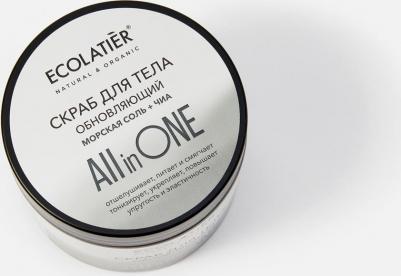 Обновляющий скраб для тела Renewing scrub for all skin types All IN ONE 420 г – фото 3