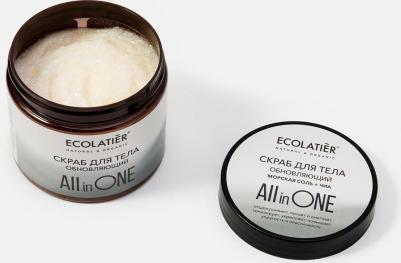 Обновляющий скраб для тела Renewing scrub for all skin types All IN ONE 420 г – фото 4