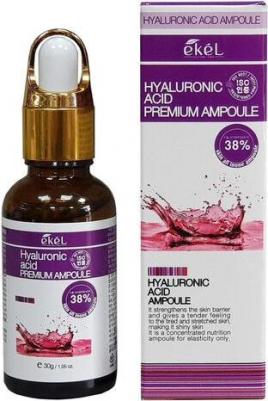 Ампульная сыворотка для лица с гиалуроновой кислотой Hyaluronic Acid Premium Ampoule 30 гр – фото 7