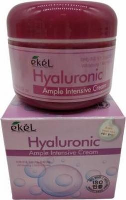 Интенсивный ампульный крем для лица с гиалуроновой кислотой HYALURONIC ACID AMPULE INTENSIVE CREAM 100 гр