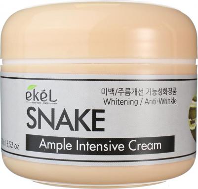 Интенсивный ампульный крем для лица с пептидом змеиного яда SNAKE AMPULE INTENSIVE CREAM 100 мл – фото 5