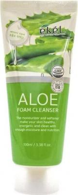 Пенка для умывания с экстрактом алоэ aloe foam cleanser 100 мл – фото 5