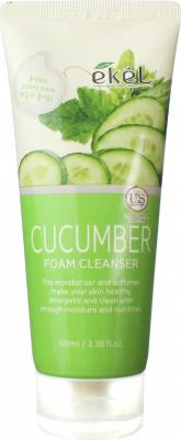 Пенка для умывания с экстрактом Огурца Foam Cleanser Cucumber, 100 мл – фото 3