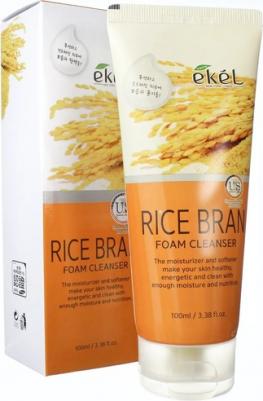 Пенка для умывания с рисовыми отрубями Foam Cleanser Rice Bran 100 мл