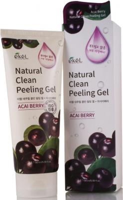 Пилинг-скатка с экстрактом ягод асаи Acai Berry Natural Clean Peeling Gel, 180 мл – фото 9
