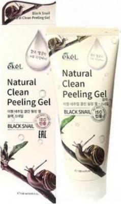 Пилинг-скатка с муцином черной улитки Natural Clean peeling gel Black Snail, 180мл – фото 13
