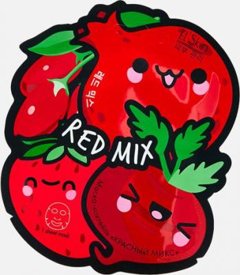 ~Антиоксидантная тканевая маска с экстрактами граната и клубники~Red Miх Sheet Mask