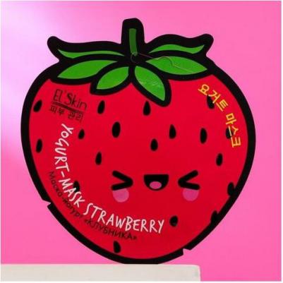 Маска-йогурт для ухода за лицом Клубника 10 г