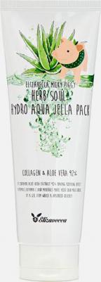 Маска для лица Универсальная маска с алоэ и коллагеном "Milky Piggy Herb Soul Hydro Aqua Jella Pack"