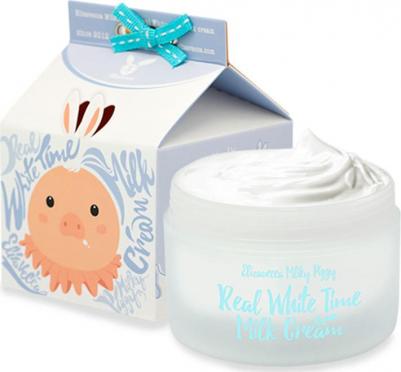 Осветляющий крем для лица и тела с козьим молоком "Real White Time Milk Cream"