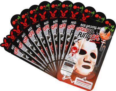 Тканевая маска с Deep Power Ringer Mask Pack Red Ginseng – фото 17
