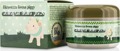Высококонцентрированная коллагеновая маска Green Piggy Collagen Jella Pack, 100 мл – фото 17