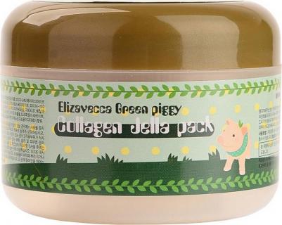 Высококонцентрированная коллагеновая маска Green Piggy Collagen Jella Pack, 100 мл – фото 19